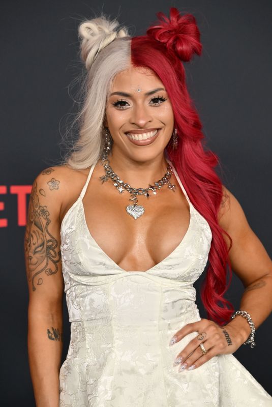 ZELINA VEGA at WWE Monday Night RAW Premiere at Intuit Dome in Inglewood 01/06/2025