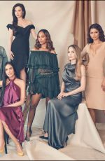 ZENDAYA, DEMI MOORE, MIKEY MADISON, ZOE SALDANA, ANGELINA JOLIE and TILDA SWINTON in The Hollywood Reporter, January 2025
