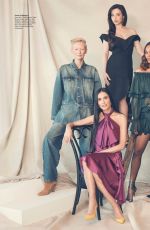 ZENDAYA, DEMI MOORE, MIKEY MADISON, ZOE SALDANA, ANGELINA JOLIE and TILDA SWINTON in The Hollywood Reporter, January 2025