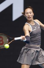 ZHENG QINWEN at Australian Open - Day 4 in Melbourne 01/15/2025