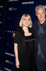 ZOE EDELMAN at Inheritance Cinema Society Screening in New York 01/16/2025
