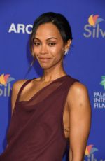 ZOE SALDANA at 36th Annual Palm Springs International Film Festival Awards 01/03/2025
