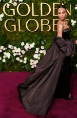 ZOE SALDANA at 82nd Annual Golden Globes Awards in Beverly Hills 01/05/2025