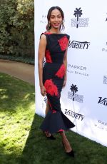 ZOE SALDANA at Variety Creative Impact Awards 10 Directors To Watch Brunch at Palm Springs International Film Festival 01/04/2025