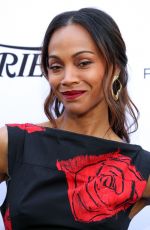 ZOE SALDANA at Variety Creative Impact Awards 10 Directors To Watch Brunch at Palm Springs International Film Festival 01/04/2025