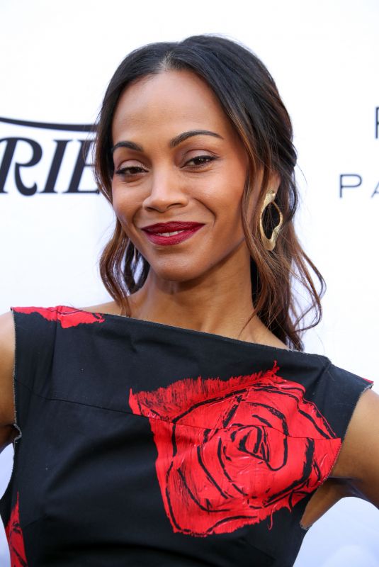 ZOE SALDANA at Variety Creative Impact Awards 10 Directors To Watch Brunch at Palm Springs International Film Festival 01/04/2025