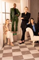 ZOE SALDANA for Los Angeles Times Actress Roundtable, January 2025