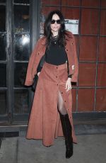 ABIGAIL SPENCER at Lingua Franca Fashion Show at New York Fashion Week 02/04/2025