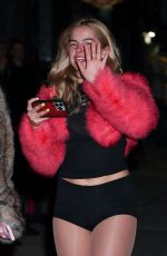 ADDISON RAE Arrives at Danielle Haim