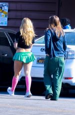 ADDISON RAE at a Breakfast at All Time in Los Feliz 02/01/2025