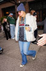 ADDISON RAE Leaves Bowery Hotel in New York City 02/15/2025