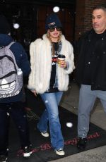 ADDISON RAE Leaves Bowery Hotel in New York City 02/15/2025