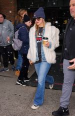 ADDISON RAE Leaves Bowery Hotel in New York City 02/15/2025