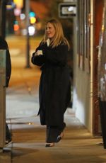 ADELE Leaves a Restaurant After Having Dinner with Rich Paul Out in Los Angeles 02/12/2025