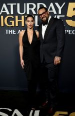 ADRIA ARJONA and Jason Momoa at SNL50: The Anniversary Special in New York City 02/16/2025