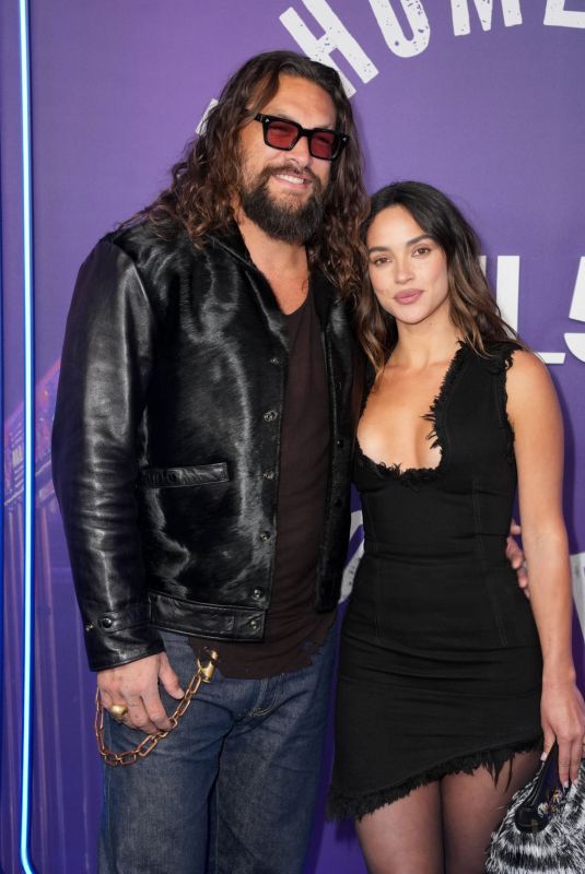 ADRIA ARJONA and Jason Momoa at SNL50: The Homecoming Concert in New York City 02/14/2025
