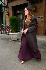 ADRIA ARJONA Out and About in New York City 02/13/2025