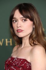 AIMEE LOU WOOD at The White Lotus Season 3 Premiere in Los Angeles 02/10/2025