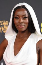 AJ ODUDU at EE BAFTA Film Awards 2025 in London 02/16/2025