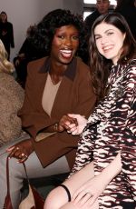 ALEXANDRA DADDARIO at Tory Burch Fall/Winter 2025 Show at New York Fashion Week 02/10/2025