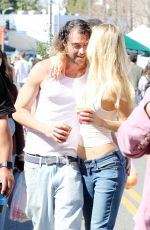 ALEXIS REN and Ricki Bodner Out at Farmer