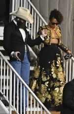 ALICIA KEYS and Post Malone Leaves Clive Davis