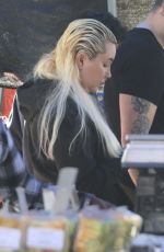 AMANDA BYNES Out at Farmers Market in Los Angeles 02/09/2025