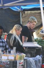 AMANDA BYNES Out at Farmers Market in Los Angeles 02/09/2025