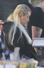 AMANDA BYNES Out at Farmers Market in Los Angeles 02/09/2025