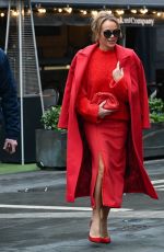 AMANDA HOLDEN Arrives at Global Radio in London 02/02/2025
