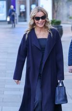 AMANDA HOLDEN Arrivesat Heart Radio in London 02/05/2025