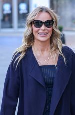 AMANDA HOLDEN Arrivesat Heart Radio in London 02/05/2025