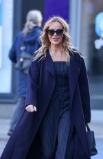 AMANDA HOLDEN Arrivesat Heart Radio in London 02/05/2025