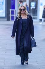 AMANDA HOLDEN Arrivesat Heart Radio in London 02/05/2025