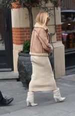 AMANDA HOLDEN Leaves Heart Radio in Lodndon 02/03/2025