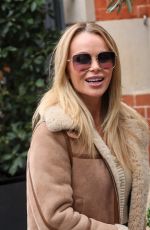 AMANDA HOLDEN Leaves Heart Radio in Lodndon 02/03/2025