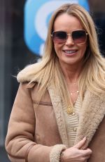 AMANDA HOLDEN Leaves Heart Radio in Lodndon 02/03/2025