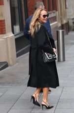 AMANDA HOLDEN  Leaves Heart Radio Studios in London 02/10/2025