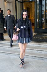 AMELIA HAMLIN Heading to Prada Fashion Show in Milan 02/27/2025