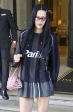 AMELIA HAMLIN Heading to Prada Fashion Show in Milan 02/27/2025