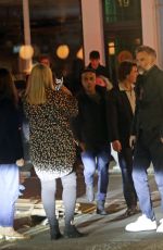 ANA DE ARMAS Out for Dinner with Tom Cruise in London 02/13/2025