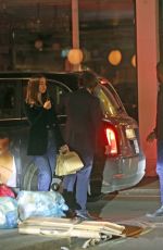 ANA DE ARMAS Out for Dinner with Tom Cruise in London 02/13/2025