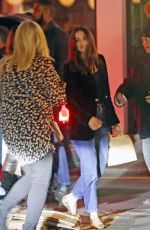 ANA DE ARMAS Out for Dinner with Tom Cruise in London 02/13/2025