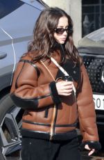ANA DE ARMAS Out with Boyfriend Manuel Anido in Madrid 02/17/2025
