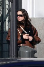 ANA DE ARMAS Out with Boyfriend Manuel Anido in Madrid 02/17/2025