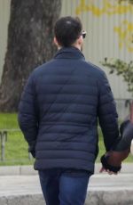 ANA DE ARMAS Out with Boyfriend Manuel Anido in Madrid 02/17/2025