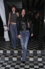 ANASTASIA KARANIKOLAOU Night Out at The Bird Streets Club in West Hollywood 02/02/2025