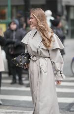 ANDRESSA SUITA Out at New York Fashion Week 02/08/2025