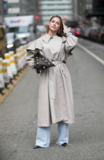 ANDRESSA SUITA Out at New York Fashion Week 02/08/2025