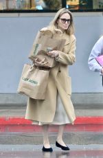ANGELINA JOLIE Out for a Grocery Shopping in Los Angeles 02/13/2025